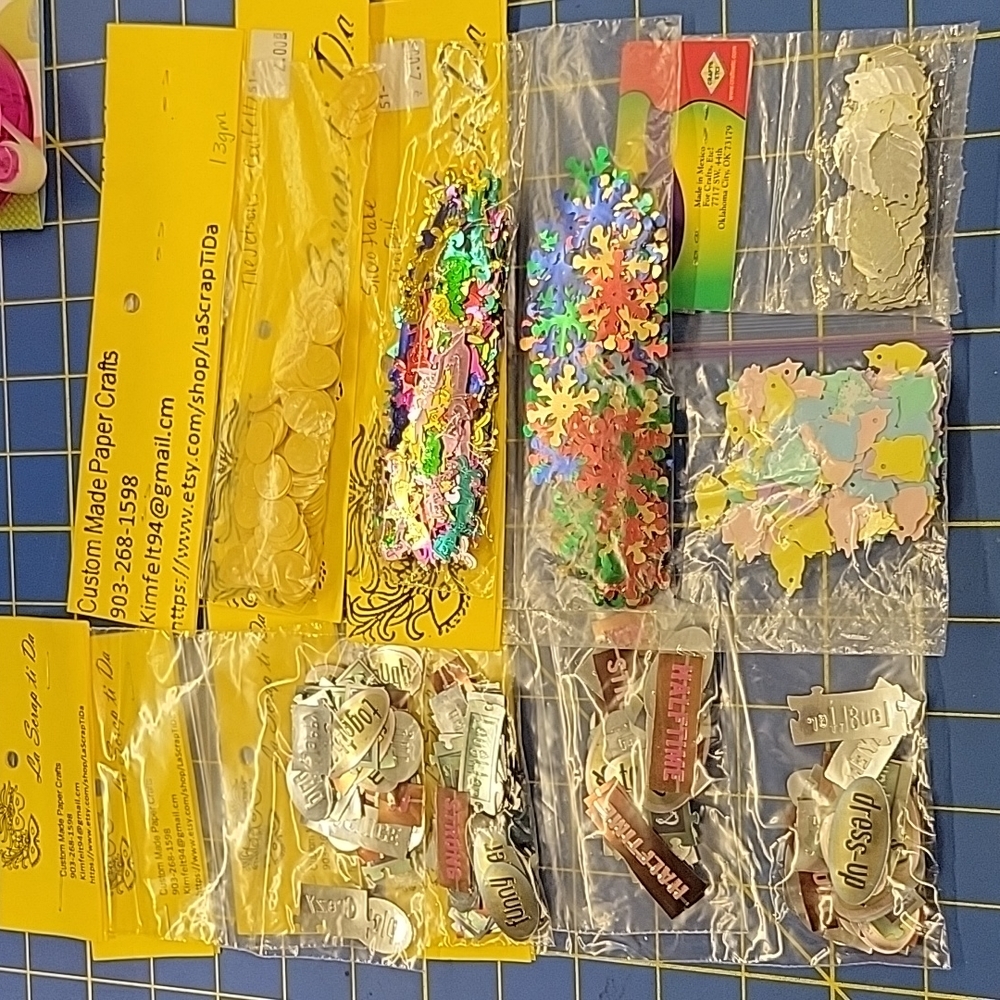 Table Confetti Lot 9 Bags